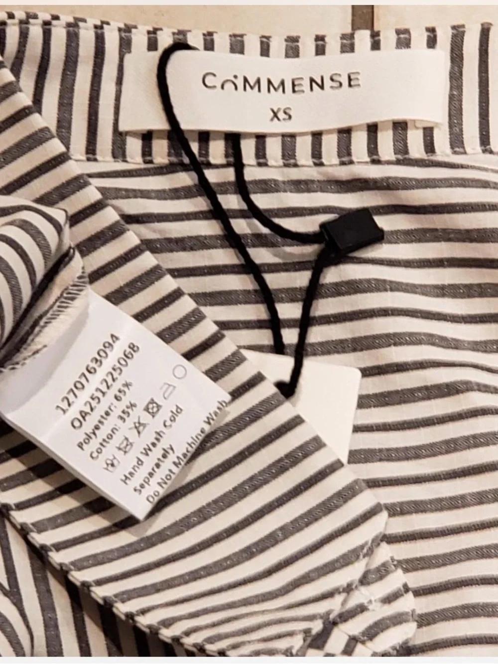 Commense Striped sleeveless top & pants set